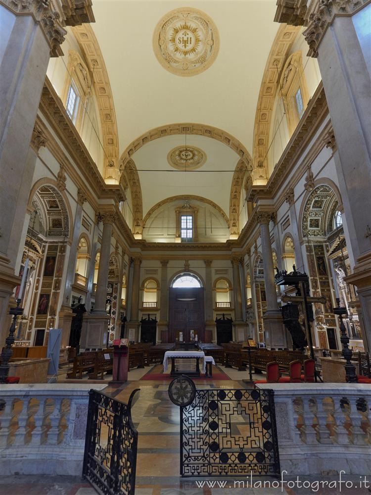 Milano - Navata della Chiesa di San Fedele